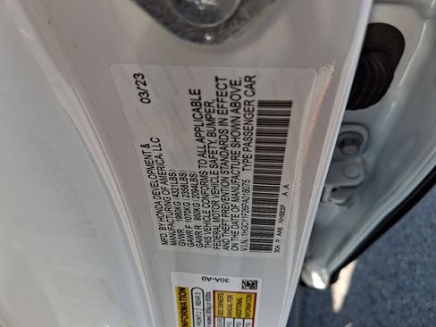 Certified 2023 Honda Accord LX image 27