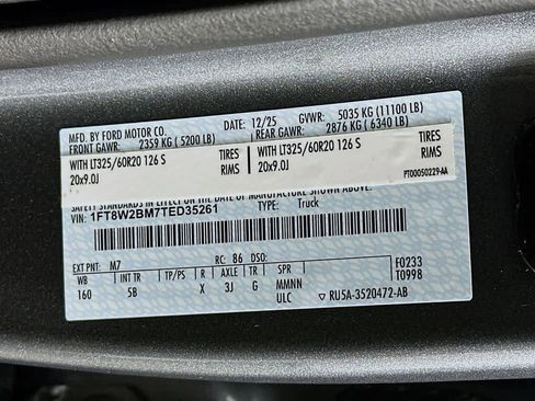 New 2026 Ford F250 Lariat w/ Black Appearance Package image 23