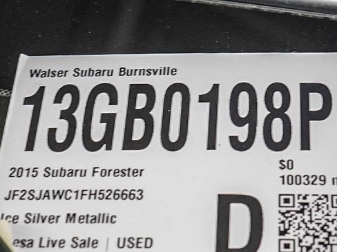 Used 2015 Subaru Forester 2.5i Touring w/ Eyesight & Navigation System AWD/4WD image 31
