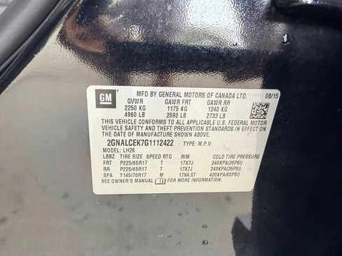 Used 2016 Chevrolet Equinox LT FWD image 41