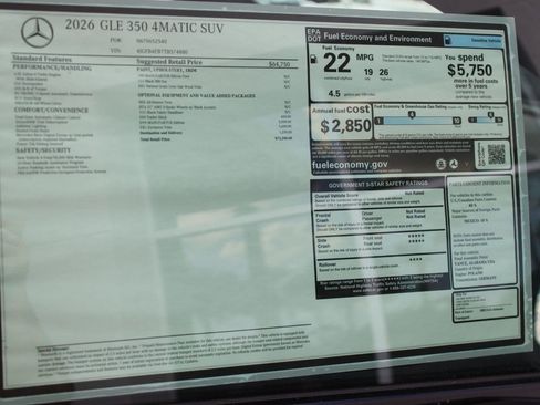 Used 2026 Mercedes-Benz GLE 350 4MATIC image 37