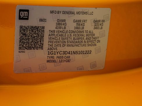 Used 2022 Chevrolet Corvette Stingray Premium Conv w/ Z51 Performance Package RWD image 50