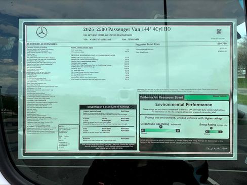 Certified 2025 Mercedes-Benz Sprinter 2500 image 27