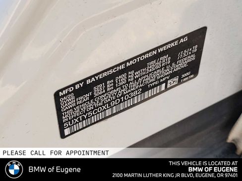 Used 2020 BMW X3 xDrive30i w/ Convenience Package AWD/4WD image 26