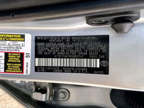 Used 2024 Toyota Camry LE FWD image 36