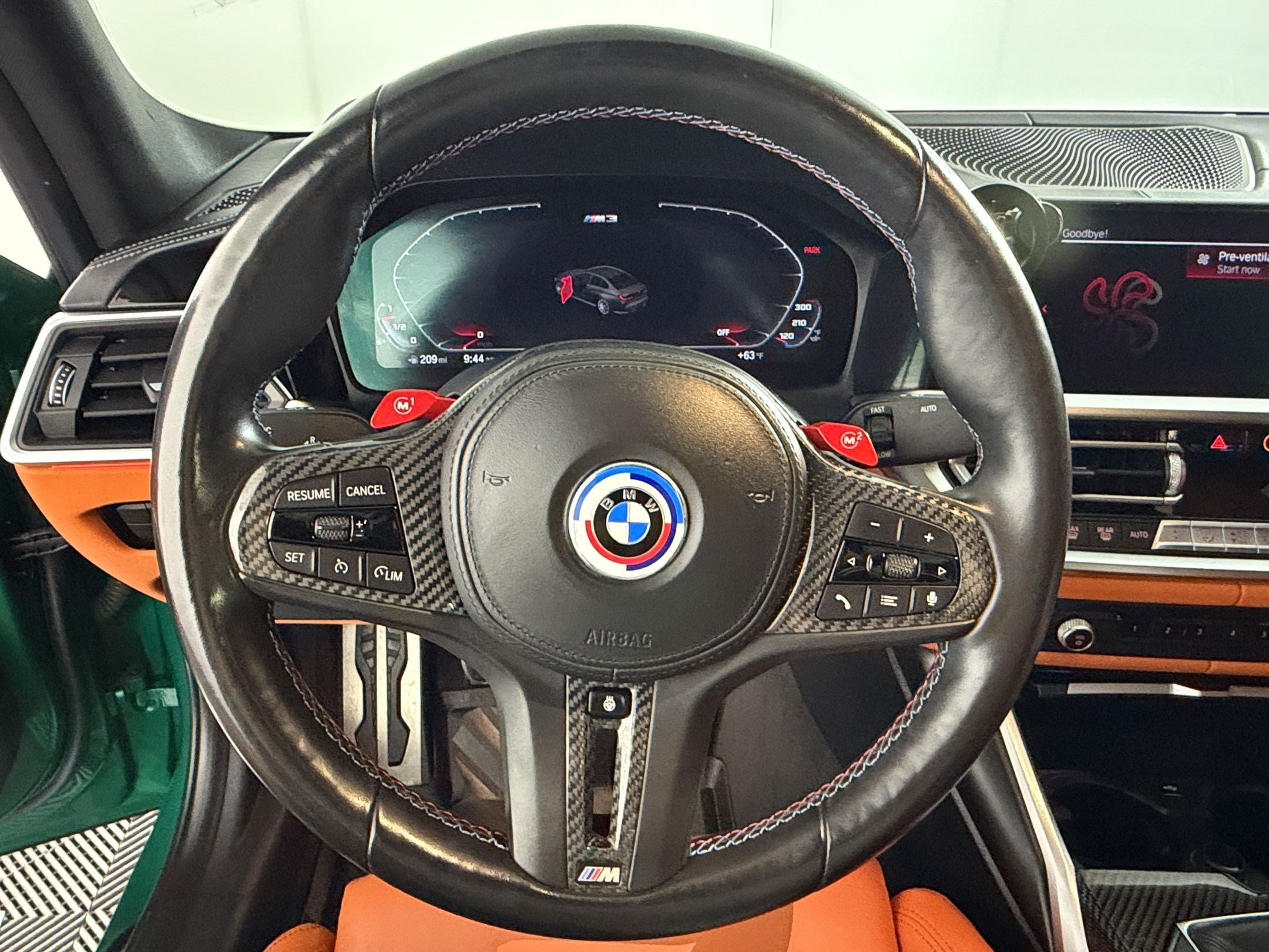 Used 2021 BMW M3 w/ M Carbon Exterior Package RWD image 11