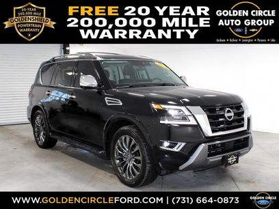Used 2024 Nissan Armada Platinum w/ Captain's Chairs Package