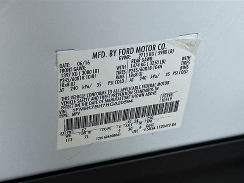 Used 2017 Ford Explorer FWD image 22