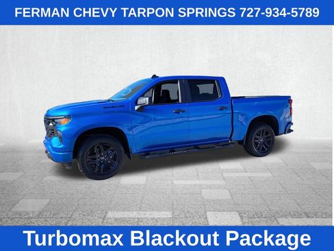 New 2026 Chevrolet Silverado 1500 Custom w/ Turbomax Blackout Package image 6