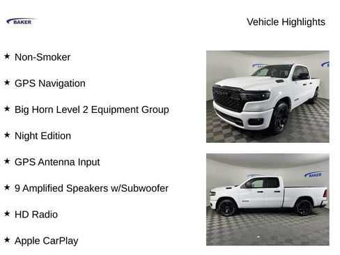 Used 2025 RAM 1500 Big Horn AWD/4WD image 4