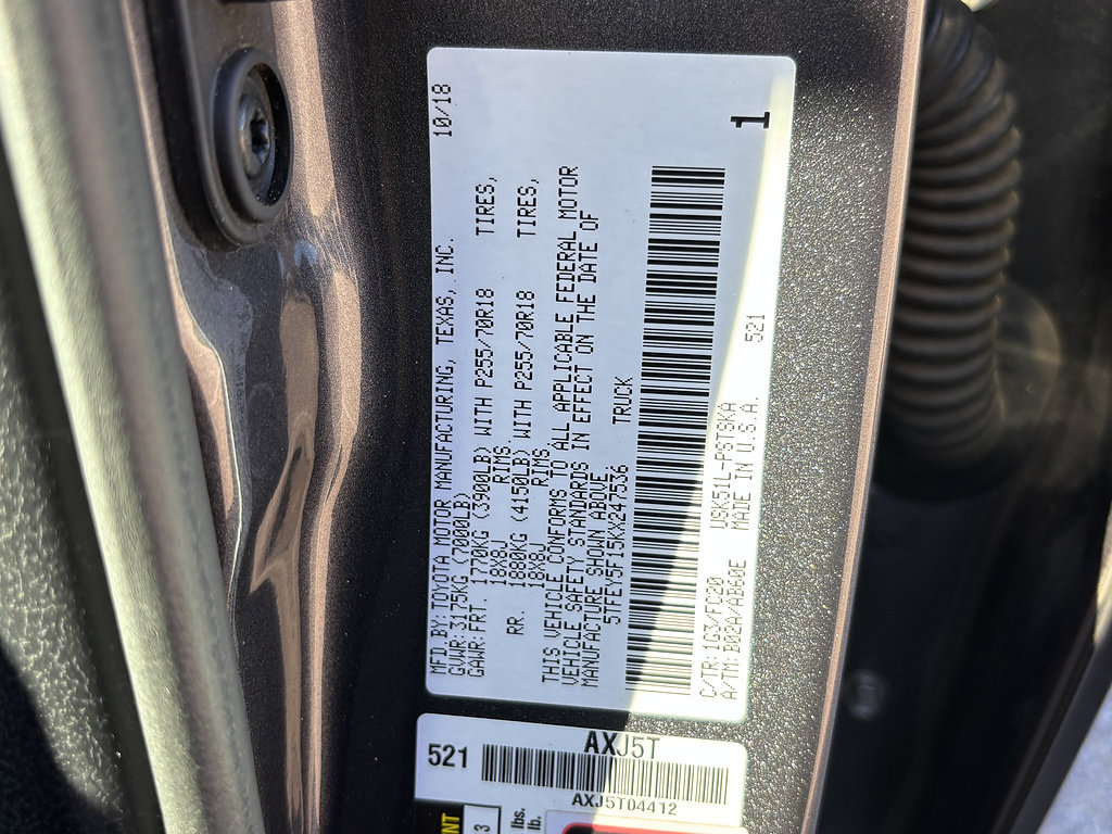 Used 2019 Toyota Tundra SR5 w/ SR5 Upgrade Package RWD image 14