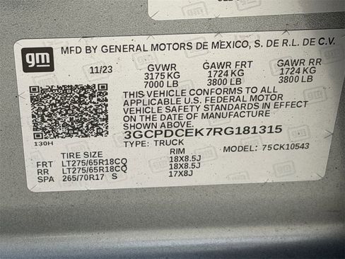 Used 2024 Chevrolet Silverado 1500 Custom Trail Boss image 28