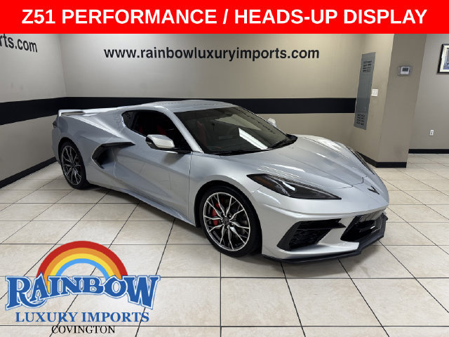 Used 2024 Chevrolet Corvette Stingray Preferred Cpe w/ Z51 Performance Package RWD image 1