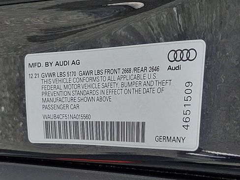 Used 2022 Audi S5 Prestige w/ Prestige Package AWD/4WD image 26