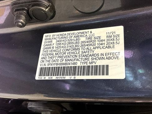 Used 2021 Honda Passport Touring image 19