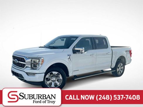 Used 2022 Ford F150 Platinum w/ Equipment Group 701A High image 1