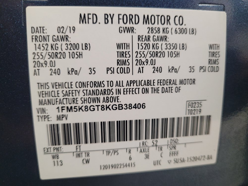 Used 2019 Ford Explorer Sport AWD/4WD image 33