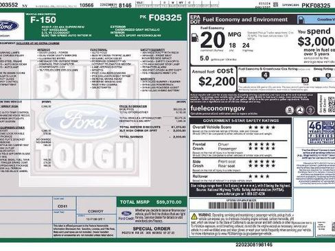 Certified 2023 Ford F150 XLT w/ Equipment Group 302A High AWD/4WD image 9