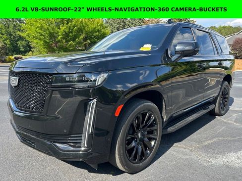 Used 2022 Cadillac Escalade Sport w/ LPO, ONYX Package RWD image 1