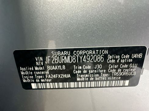 New 2026 Subaru Outback Wilderness AWD/4WD image 29
