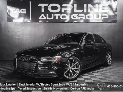 Used 2015 Audi S4 Premium Plus w/ Technology Package AWD/4WD image 1