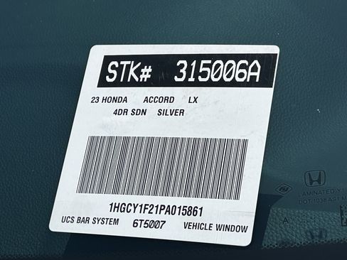 Certified 2023 Honda Accord LX image 30