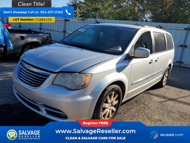 Used 2012 Chrysler Town & Country Touring w/ Entertainment Group #1 FWD image 1