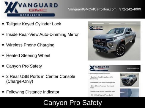 New 2026 GMC Canyon AT4 w/ Technology Plus Package AWD/4WD image 25
