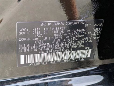 New 2026 Subaru Crosstrek 2.0i Premium AWD/4WD image 17