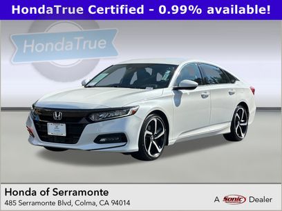 Certified 2020 Honda Accord Sport