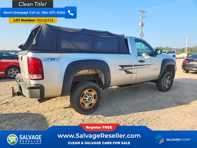 Used 2011 GMC Sierra 2500 W/T AWD/4WD image 4