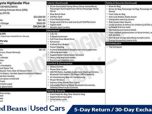 Used 2013 Toyota Highlander Plus image 11