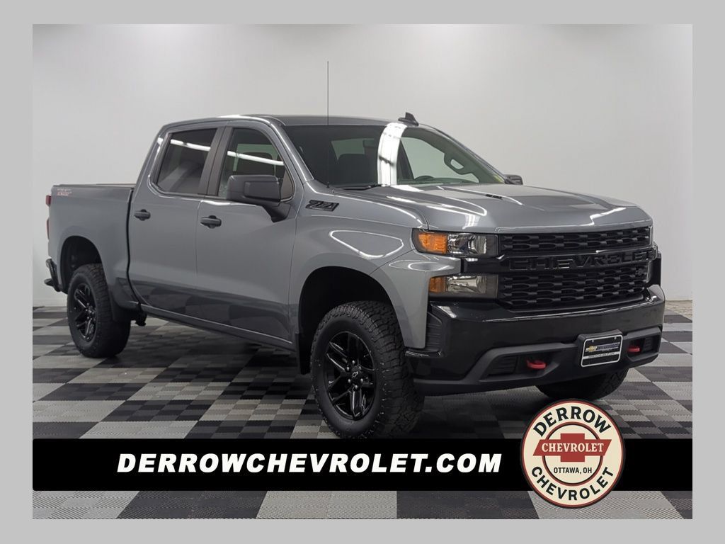 Used 2022 Chevrolet Silverado 1500 Custom Trail Boss AWD/4WD image 1