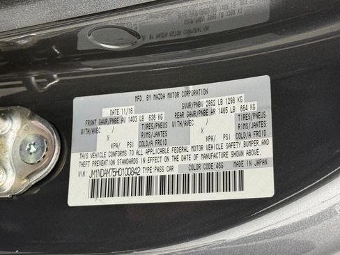 Used 2017 MAZDA MX-5 Miata RF Grand Touring image 18