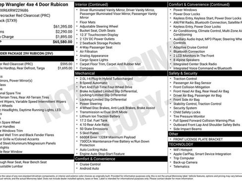 Used 2024 Jeep Wrangler Unlimited Rubicon 4xe image 59