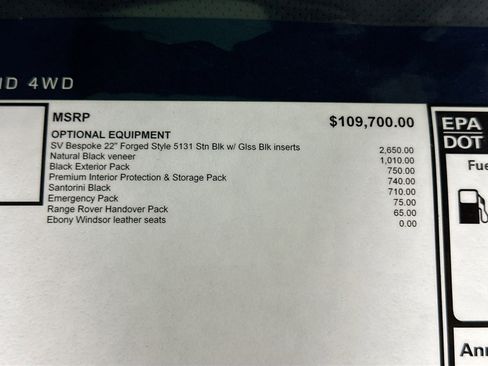Used 2025 Land Rover Range Rover Sport Dynamic SE image 28