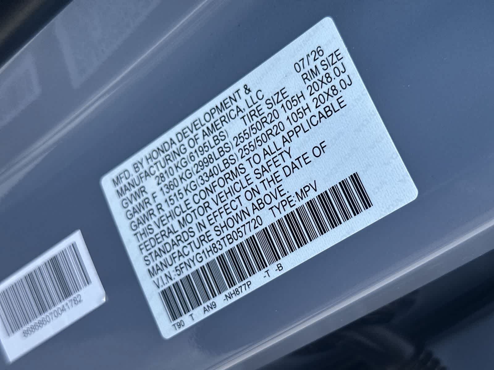 New 2026 Honda Pilot Elite image 23