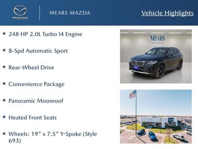 Used 2023 BMW X3 sDrive30i w/ Convenience Package