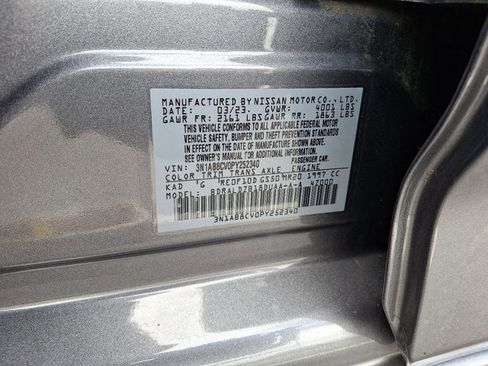 Used 2023 Nissan Sentra SV w/ All-Weather Package FWD image 27