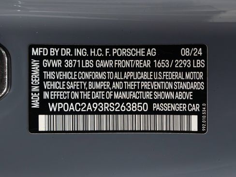 Used 2024 Porsche 911 GT3 Touring w/ Chrono Package image 81