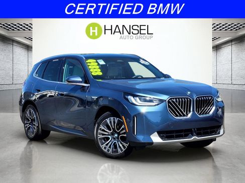 Certified 2025 BMW X3 xDrive30 w/ Convenience Package AWD/4WD image 1
