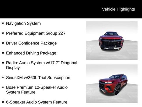 Certified 2025 Chevrolet Traverse Z71 w/ Enhanced Driving Package image 14