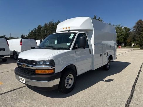 New 2025 Chevrolet Express 3500 w/ Power Convenience Package RWD image 1