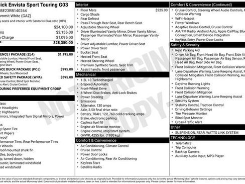 Certified 2024 Buick Envista Sport Touring w/ Convenience I Package image 7