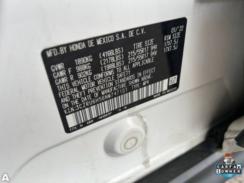 Used 2022 Honda HR-V EX image 29