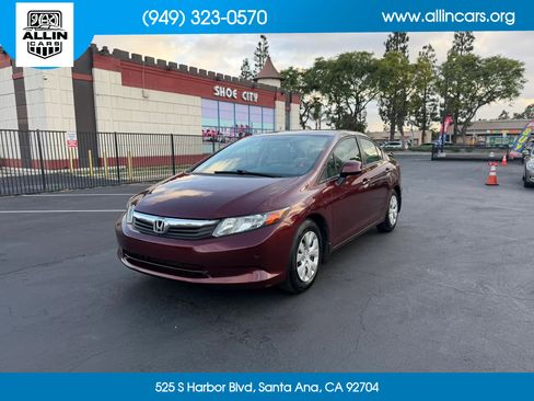 Used 2012 Honda Civic LX image 1
