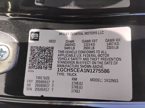 Used 2022 Chevrolet Colorado LT w/ Fleet Safety Package RWD image 64