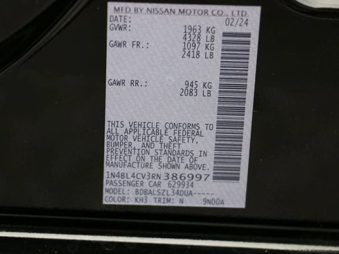 Used 2024 Nissan Altima 2.5 SR FWD image 33