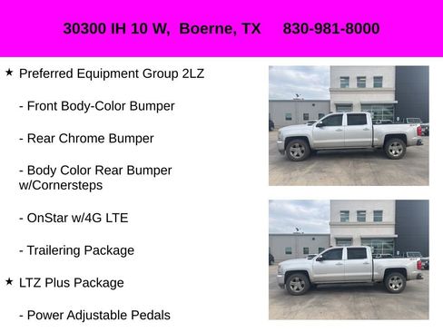 Used 2017 Chevrolet Silverado 1500 LTZ Z71 w/ LTZ Plus Package image 22