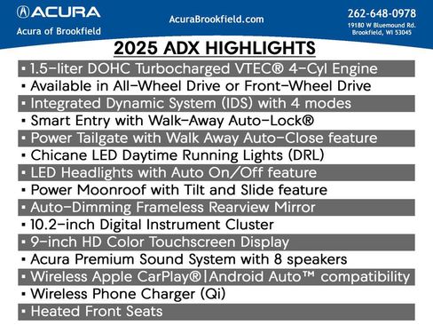 New 2026 Acura ADX A-Spec AWD/4WD image 4